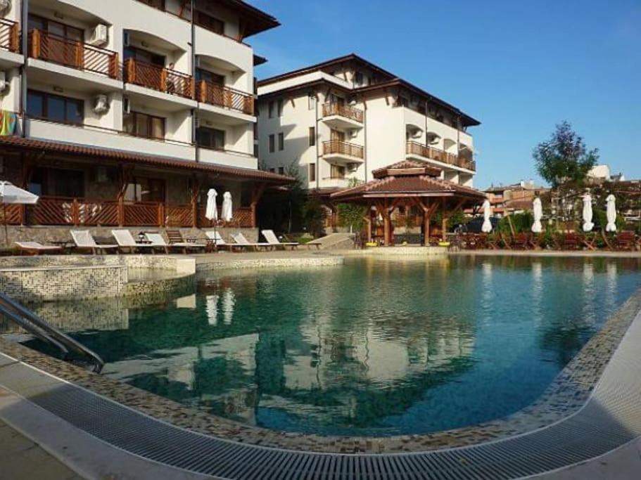Apartament Studio Comfort Primorsko Mm Complex מראה חיצוני תמונה